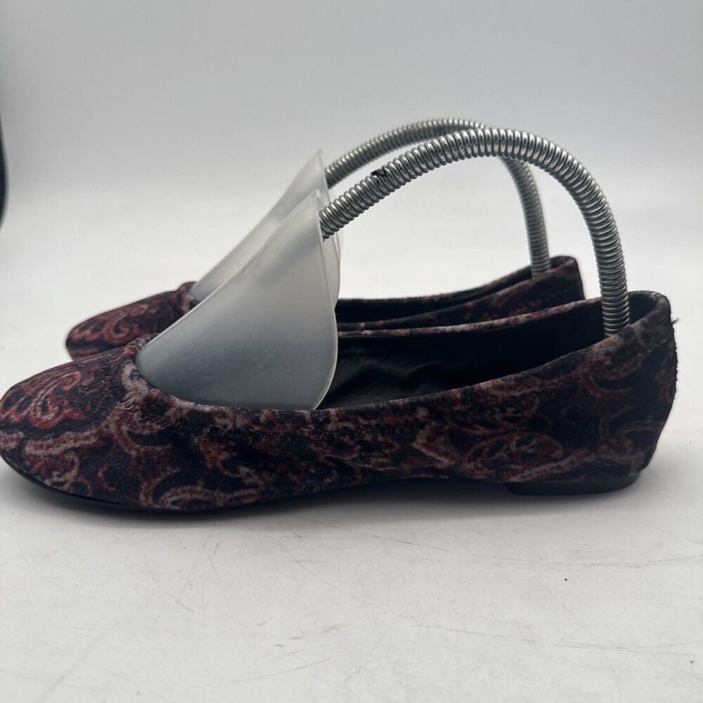 Lucky Brand Ballet Flats Floral Shoes Women Size 38.5 US 8M Slip Ons